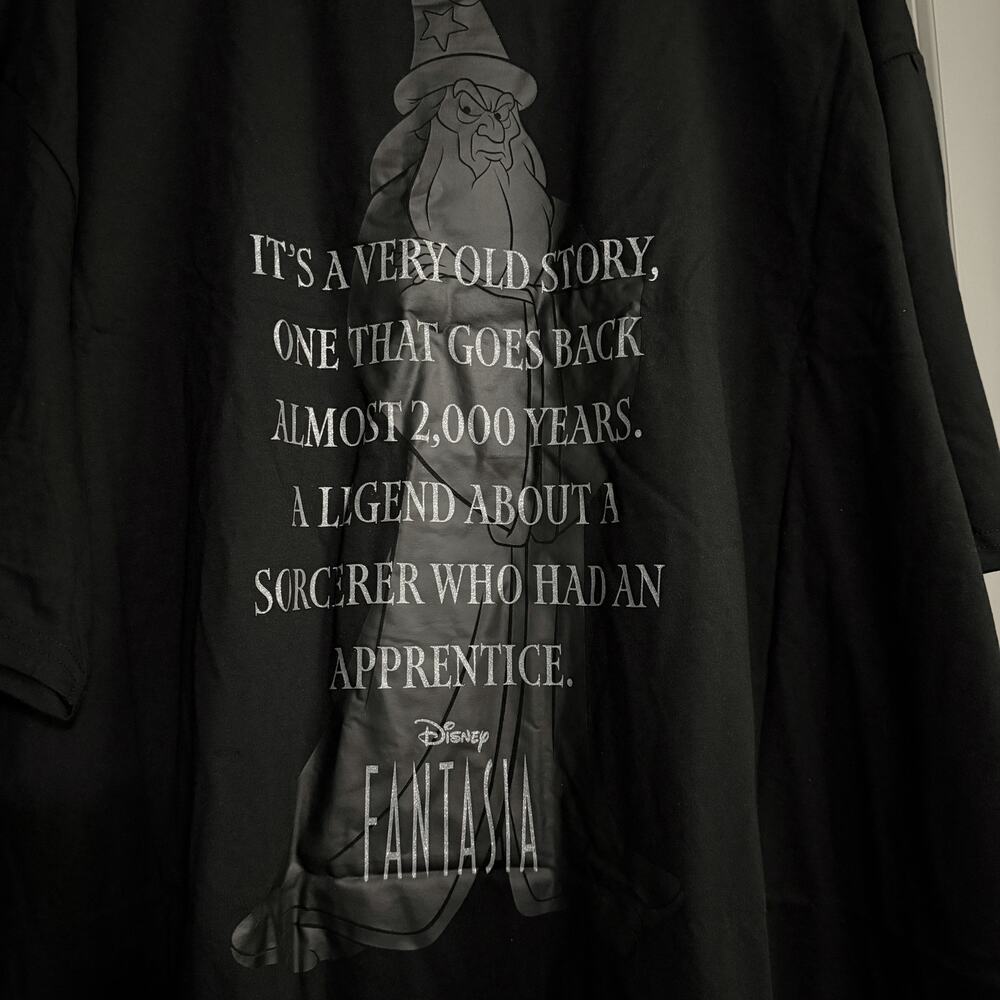 Cakeworthy Disney Fantasia Sorcerers Apprentice Oversized Shirt Dress Plus 3X - Picture 6 of 9